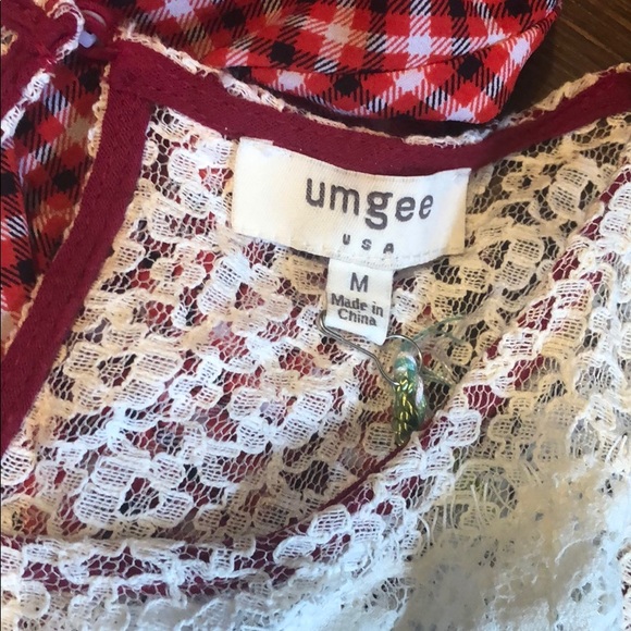 red lace dress - Picture 6 of 8